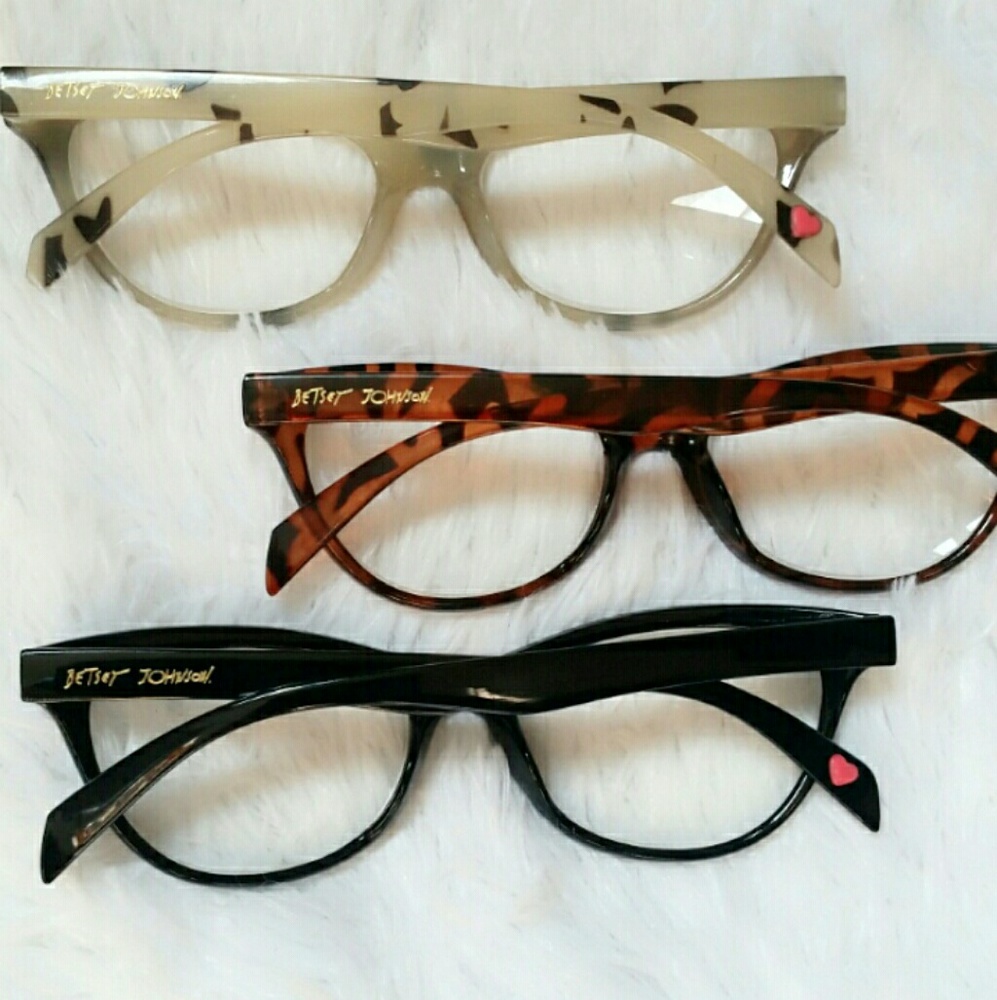 Betsey Johnson Readers - Glasses 3 Pairs (2.00)